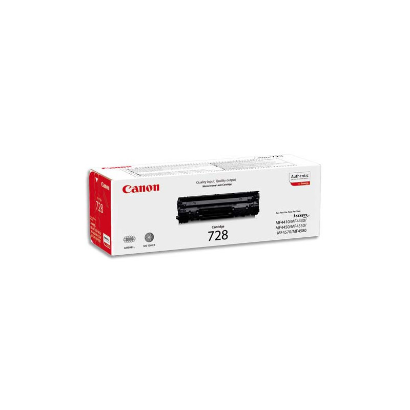 CANON Cartouche toner Noir CGR728 3500B002AA