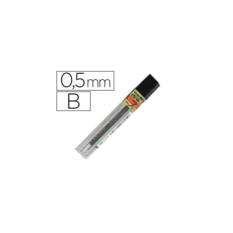 Mine pentel 0.5mm b étui 12 unités