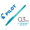 Stylo-bille pilot bp-s écriture fine 0.3mm encre douce pointe indéformable rechargeable corps translucide coloris vert