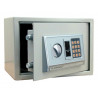 Coffre-fort q-connect électronique 10l 310x200x200mm à code digital accessoires fixation mur ou sol