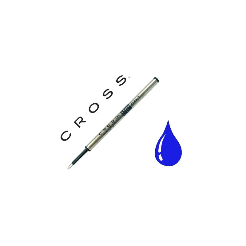 Recharge roller cross slim medium pour roller cross click colori bleu