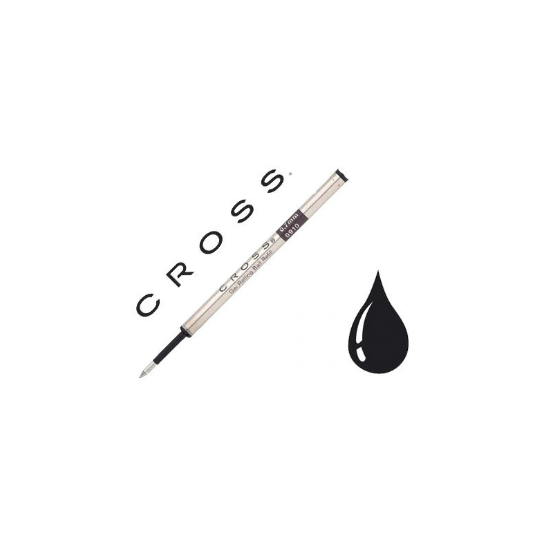 Recharge roller pour roller cross click slim coloris noir