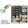 Presentoir liderpapel beaux arts de sol en bois avec 813 unites assorties 1716x300x1900 mm