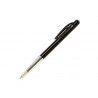 Stylo-bille bic m10 écriture moyenne 0.5mm encre classique rétractable bouton poussoir latéral coloris noir