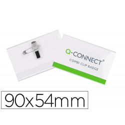 Badge q-connect pvc rigide...
