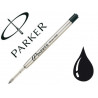 Recharge parker stylo-bille métal pointe large coloris noir