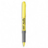 BIC Highlighter Grip Surligneurs Pointe Biseautée - Jaune