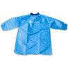 Tablier de protection lavable pour enfant de 5 8 ans couleur bleue