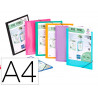 Chemise viquel 3 rabats a4 personnalisable polypropylene essentiel recycle coloris assortis