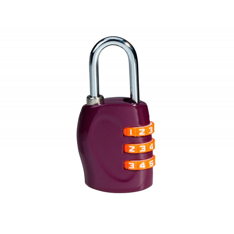 Cadenas carpentras de couleur a combinaison coloris violet 62x30x15 mm