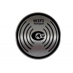 Badge waves protect...
