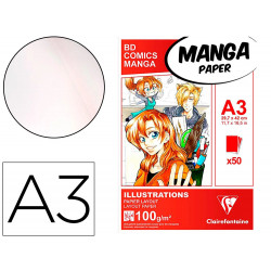 Manga illustrations bloc...