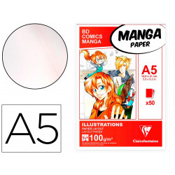 Bloc manga clairefontaine...