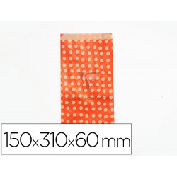 Pochettes kraft fond rouge...