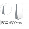 Tableau portable esselte magnetique double face movo & meet base mobile 2 tableau d'affichage peut contenir