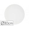 Carton peindre rond clairefontaine coton blanc 30cm