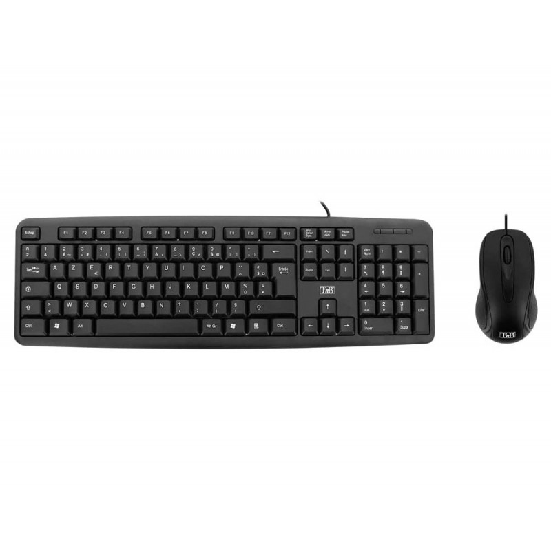 Clavier + souris t'nb streamline combo souris filaire + clavier compatible pc/mac coloris noir