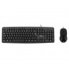 Clavier + souris t'nb streamline combo souris filaire + clavier compatible pc/mac coloris noir