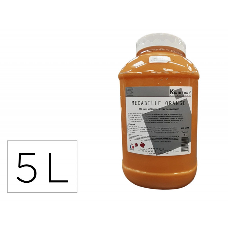 Gel coldis sans solvant pour les mains a base de micro-billes pot 5l