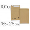 Pochette kraft sumo c auto-adh sive 165x215 mm boite de 100 unites