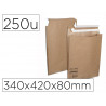 Pochette aller retour taille m auto-adh sive 340x420x80 mm boite de 250 unites