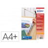 Pochettes intercalaires avery 8 touches a+ 180 microns polypropylene transparent