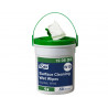 Lingette tork w15 humide nettoyage surface texture resistante 1 seau 58 lingettes