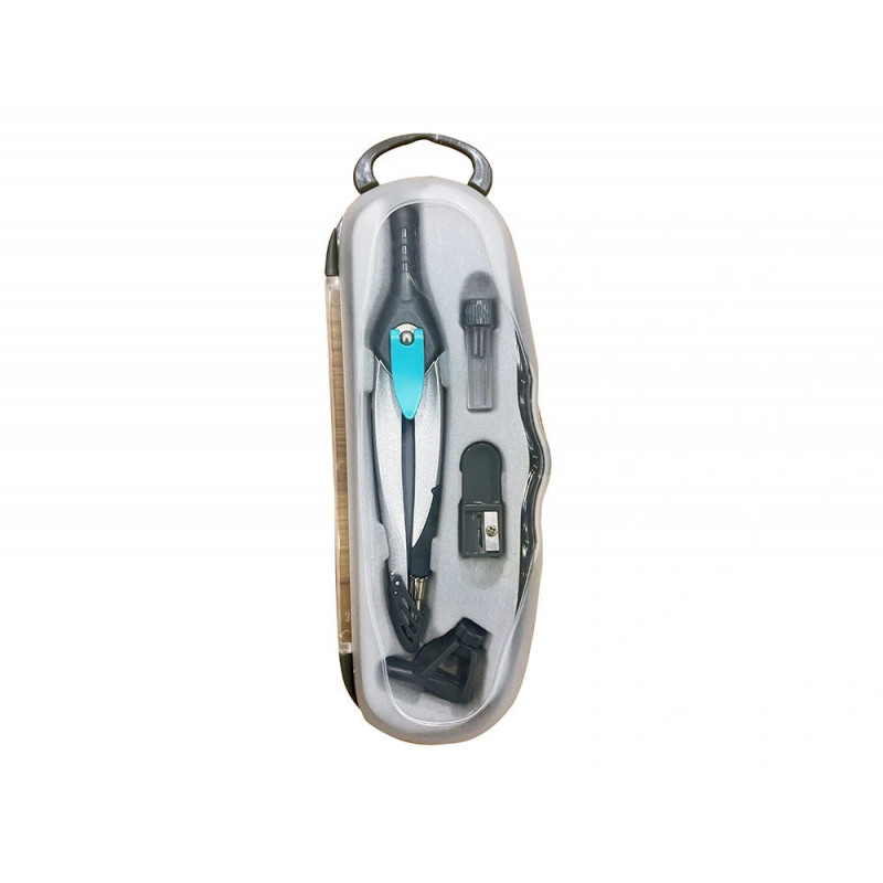 Compas liderpapel lock device adaptateur universel et mines coloris gris