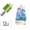 Presentoir liderpapel compas lock device adaptateur universel et mines coloris assortis 12 unites
