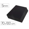 Carton plume liderpapel double-face 70x100cm epaisseur 5mm coloris noir