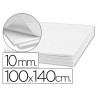 Carton plume liderpapel double-face 100x140cm epaisseur 10mm coloris blanc