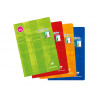 Cahier clairefontainte ecriture pique special dys 210x297mm 48p reglure cadre et lignes 4 couleurs et