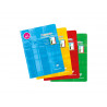 Cahier clairefontaine ecriture pique special dys 170x220mm 48p reglure cadre et lignes 4 couleurs et