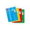 Cahier clairefontaine ecriture pique special dys 170x220mm 48p reglure cadre et lignes 4 couleurs et