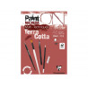 Bloc dessin clairefontaine paint on encolle a5 20 feuilles 250g coloris terracotta