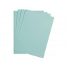 Feuille papier clairefontaine maya 270g 500x700mm coloris vert turquoise paquet 25 unites