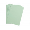 Feuille papier clairefontaine maya 270g 500x700mm coloris vert menthe paquet 25 unites