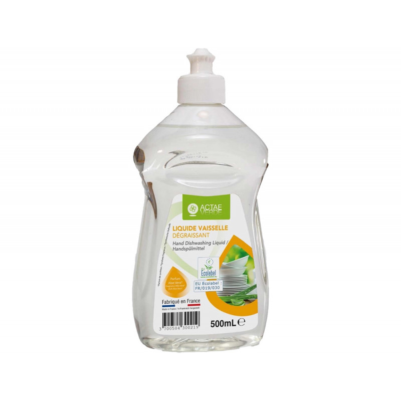 Liquide vaisselle coldis ecolabel push pull aloe vera 500ml