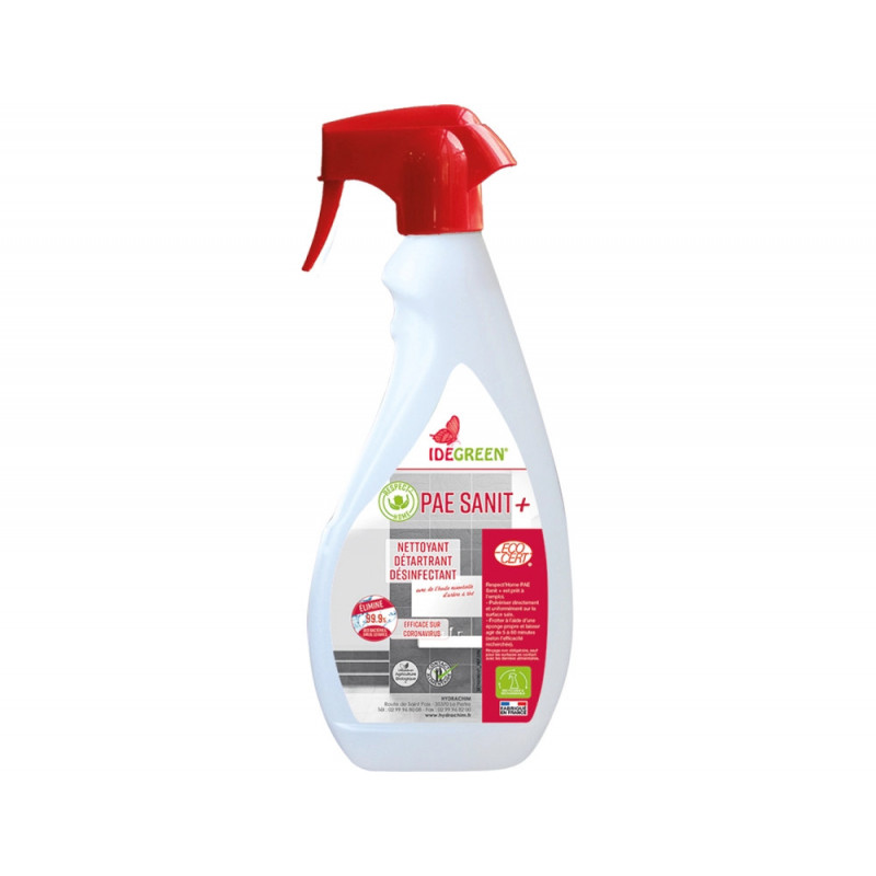 Nettoyant coldis detartrant desinfectant sanitaire pae ecocert spray 750ml