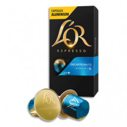 L'OR Boîte de 10 dosettes...