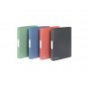 Classeur viquel business class polypropylene souple a4 dos 3,5cm 4 anneaux coloris aleatoire