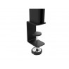 Lampe unilux zenith led bras rotatif coloris noir
