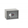 Coffre-fort phoenix securite vela home & office ss0802k taille 2 serrure a cle coloris gris fonce