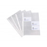 Pochette viquel 9,5x6,7cm pour cartes a collectionner incolore lot 100 unites