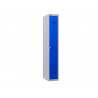 Casier propre et sale phoenix serie cd cd1130/4gbk serrure a cle coloris bleu