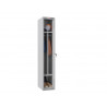 Casier propre et sale phoenix serie cd cd1130/4ggk serrure a cle coloris gris