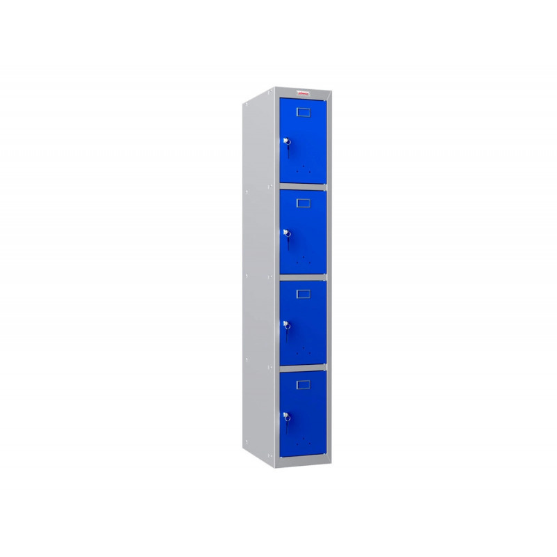 Casier personnel phoenix serie pl pl1430gbk serrure a cle coloris bleu