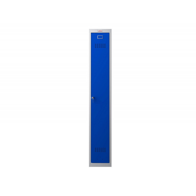 Casier personnel phoenix serie pl pl1130gbk serrure a cle coloris bleu