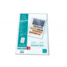 Pochette coin exacompta a4 pp graine 12/100eme 120 microns incolore paquet 100 unites