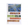 Pochette coin exacompta a5 pp lisse cristal 12/100eme 120 microns paquet 100 unites